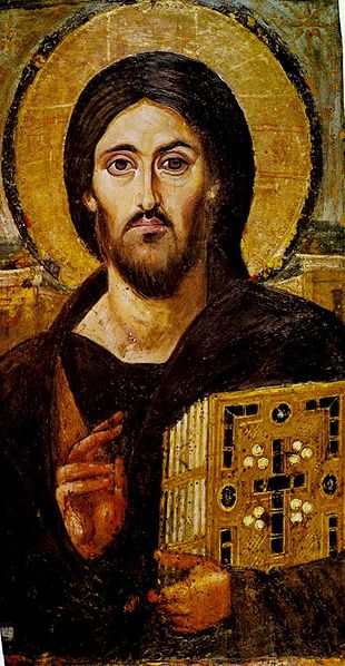 Christ Pantocrator,  ca. 600 CE  St. Catherine